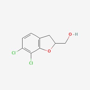 (6,7-Dichloro-2,3-dihydrobenzofuran-2-yl)methanol