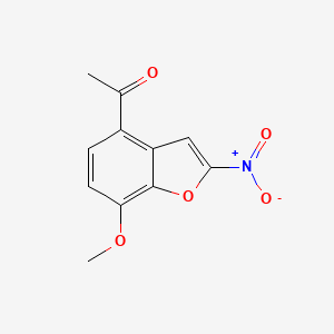 1-(7-Methoxy-2-nitrobenzofuran-4-yl)ethanone