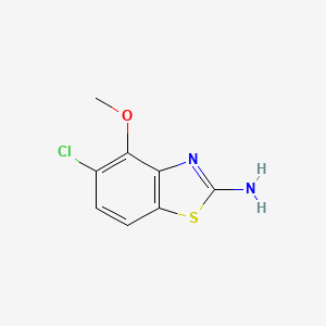 molecular formula C8H7ClN2OS B1640988 5-Chloro-4-methoxy-benzothiazol-2-ylamine 