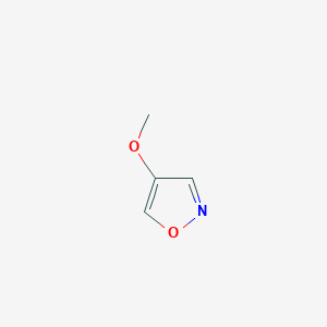 molecular formula C4H5NO2 B1641001 4-Methoxyisoxazole 