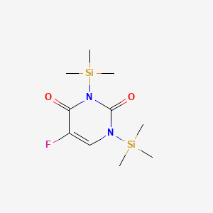 molecular formula C10H19FN2O2Si2 B1641026 5-Fluoro-1,3-bis(trimethylsilyl)pyrimidine-2,4-dione 