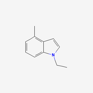 1H-Indole, 1-ethyl-4-methyl-