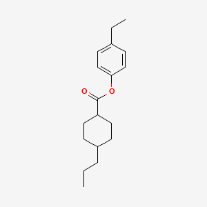 (4-Ethylphenyl) 4-propylcyclohexane-1-carboxylate