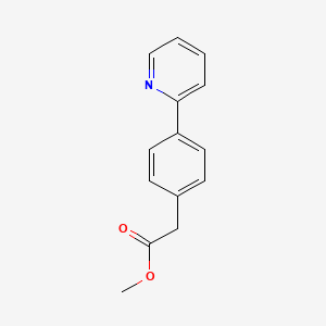 Methyl 2-(4-(pyridin-2-yl)phenyl)acetate