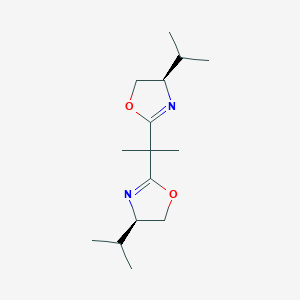 2,2-Bis[(4R)-4-isopropyl-2-oxazolin-2-yl]propane