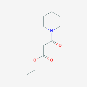 molecular formula C10H17NO3 B1641102 Ethyl 3-(piperidin-1-yl)-3-oxopropionate 