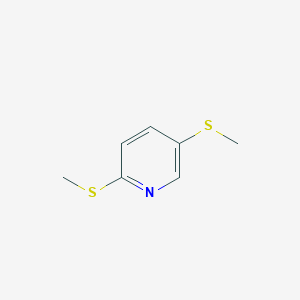 molecular formula C7H9NS2 B1641110 2,5-Bis(methylthio)pyridine 