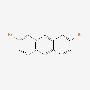 molecular formula C14H8Br2 B1641120 2,7-Dibromoanthracene 