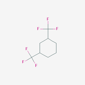 molecular formula C8H10F6 B1641143 1,3-Bis(trifluoromethyl)cyclohexane CAS No. 79850-12-7