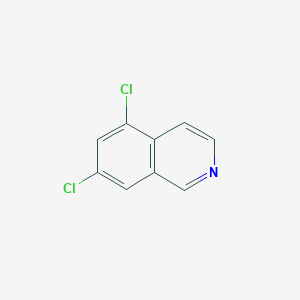 molecular formula C9H5Cl2N B1641144 5,7-Dichloroisoquinoline 