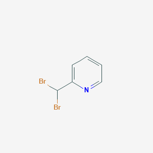molecular formula C6H5Br2N B1641151 2-(Dibromomethyl)pyridine 
