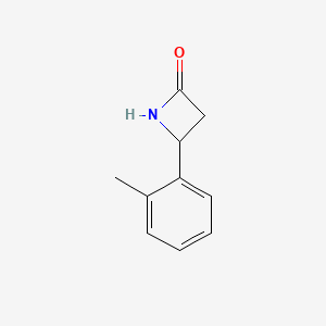 4-(2-Methylphenyl)-2-azetidinone