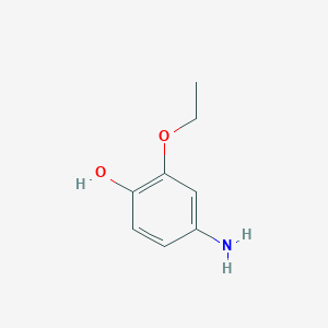 molecular formula C8H11NO2 B1641165 4-Amino-2-ethoxyphenol 