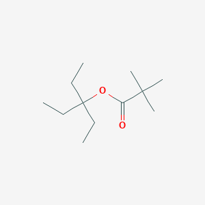 molecular formula C12H24O2 B1641205 3-Ethyl-3-pentyl pivalate 