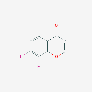 4H-1-Benzopyran-4-one, 7,8-difluoro-