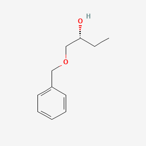 molecular formula C11H16O2 B1641301 (R)-(+)-1-Benzyloxy-butane-2-OL CAS No. 167354-12-3