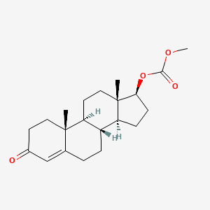 molecular formula C21H30O4 B1641457 1-Testosterone methyl carbonate 