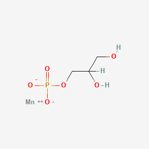 molecular formula C3H7MnO6P B1641468 Manganese glycerophosphate CAS No. 143007-66-3
