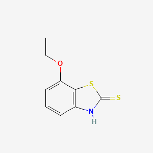 molecular formula C9H9NOS2 B1641497 7-Ethoxy-benzothiazole-2-thiol 