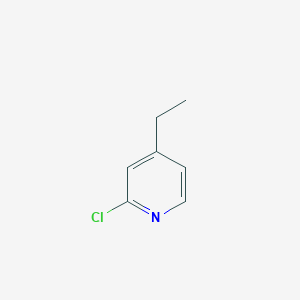 molecular formula C7H8ClN B016415 2-Chloro-4-ethylpyridine CAS No. 40325-11-9