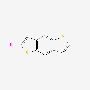 molecular formula C10H4I2S2 B1641506 2,6-Diiodobenzo[1,2-b:4,5-b']dithiophene 