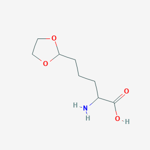 2-Amino-5-[1,3]dioxolan-2-yl-pentanoic acid