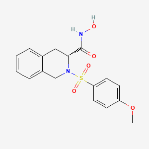 molecular formula C17H18N2O5S B1641569 Mmp-8 inhibitor i 