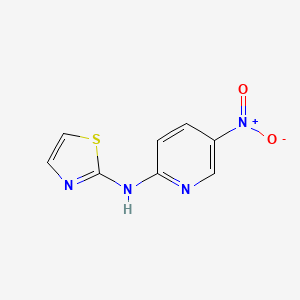 molecular formula C8H6N4O2S B1641628 N-(5-nitropyridin-2-yl)thiazol-2-amine 