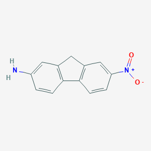 molecular formula C13H10N2O2 B016417 2-Amino-7-nitrofluorene CAS No. 1214-32-0