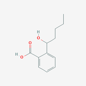 molecular formula C12H16O3 B1641701 2-(1-hydroxypentyl)benzoic Acid 