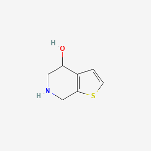 molecular formula C7H9NOS B1641751 4,5,6,7-Tetrahydrothieno[2,3-c]pyridin-4-ol 