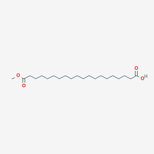 molecular formula C21H40O4 B1641780 20-Methoxy-20-oxoicosanoic acid 