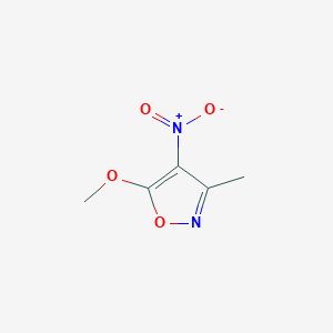 5-Methoxy-3-methyl-4-nitroisoxazole