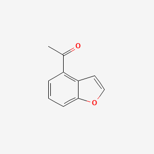 molecular formula C10H8O2 B1641849 1-(Benzofuran-4-yl)ethanone 