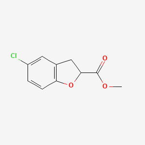 Methyl 5-chloro-2,3-dihydrobenzofuran-2-carboxylate