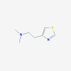 N,N-dimethyl-2-(thiazol-4-yl)ethanamine