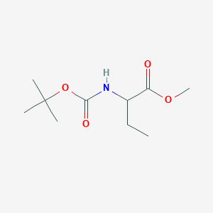 Tert-butyl 1-(methoxycarbonyl)propylcarbamate