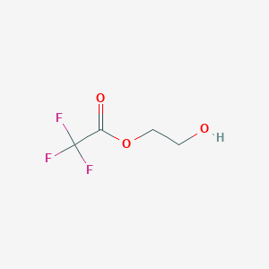 molecular formula C4H5F3O3 B1641884 2-Hydroxyethyl 2,2,2-trifluoroacetate 