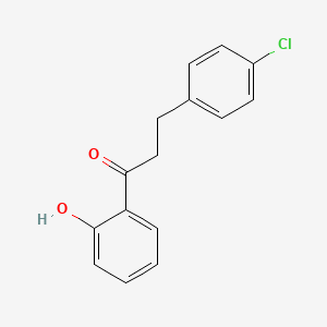3-(4-Chlorophenyl)-1-(2-hydroxyphenyl)-1-propanone