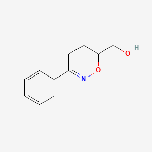 (3-phenyl-5,6-dihydro-4H-1,2-oxazin-6-yl)methanol