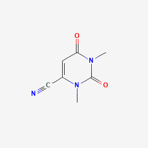 molecular formula C7H7N3O2 B1641931 1,3-Dimethyl-6-cyanouracil 