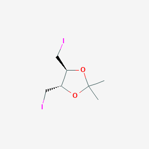 (4S,5S)-4,5-Bis(iodomethyl)-2,2-dimethyl-1,3-dioxolane