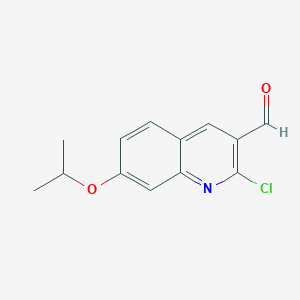 2-Chloro-7-isopropoxyquinoline-3-carbaldehyde