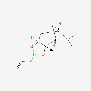 (1R,2R,6S,8R)-2,9,9-Trimethyl-4-prop-2-enyl-3,5-dioxa-4-boratricyclo[6.1.1.02,6]decane