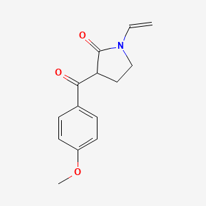 3-(4-Methoxybenzoyl)-1-vinylpyrrolidin-2-one