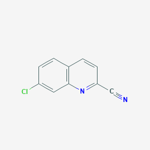 molecular formula C10H5ClN2 B1642033 7-Chloroquinoline-2-carbonitrile CAS No. 65482-29-3