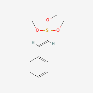 molecular formula C11H16O3Si B1642046 Styryltrimethoxysilane 
