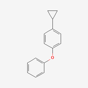 molecular formula C15H14O B1642055 1-Cyclopropyl-4-phenoxybenzene 