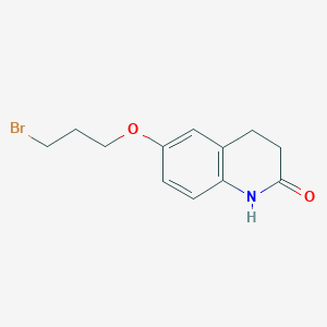 6-(3-Bromopropyloxy)-1,2,3,4-tetrahydro-2-quinolinone
