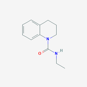 molecular formula C12H16N2O B1642080 N-Ethyl-3,4-dihydro-1(2H)-quinolinecarboxamide 